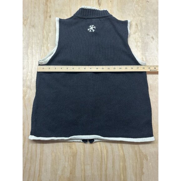 Christmas Santa Suit Mittens Scarf Clothesline Cardigan Vest M Stockings Ramie - Picture 4 of 4